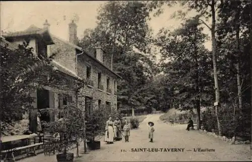 Ak Saint Leu Taverny Val d'Oise, L'Eauriette