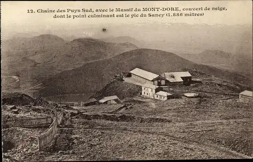 Ak Le Mont Dore Puy de Dôme, Chaine des Puys Sud, Pic du Sancy