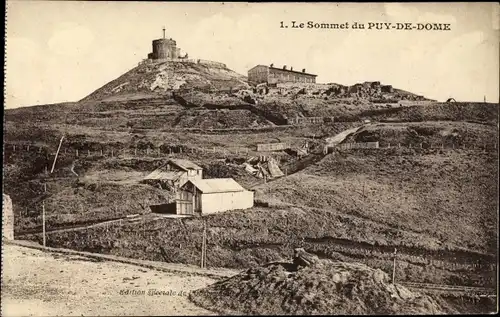Ak Puy de Dôme, Le Sommet