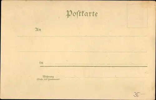 Mondschein Litho Metschnikowo Neuhäuser Baltijsk Pillau Ostpreußen, Aussichtsturm, Ortsansicht