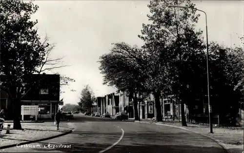 Ak Castricum Nordholland Niederlande, Dorpsstraat