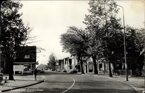 Ak Castricum Nordholland Niederlande, Dorpsstraat