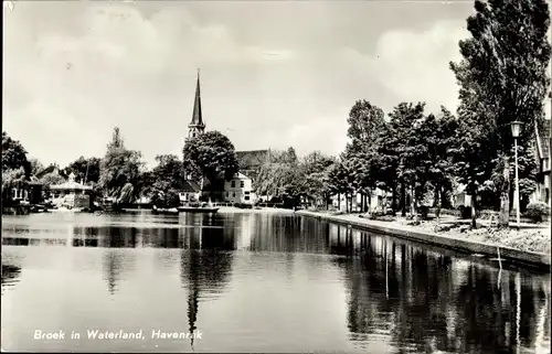 Ak Broek in Waterland Nordholland Niederlande, Havenrak, Jeugdherberg Het Broeker Huis