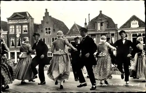 Ak Schagen Nordholland, Westfriese Dansgroep