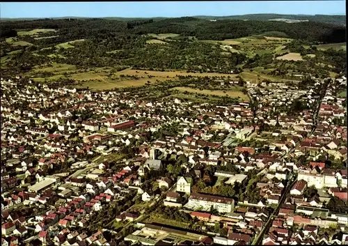 Ak Eberstadt Darmstadt in Hessen, Fliegeraufnahme