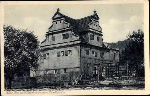 Ak Oberlössnitz Oberlößnitz Radebeul Sachsen, Bennoschlösschen