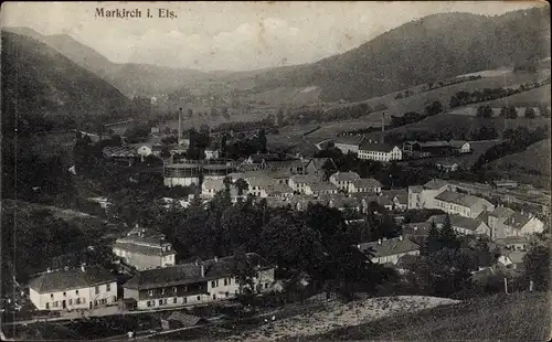 Ak Sainte Marie aux Mines Markirch Elsass Haut Rhin, Panorama