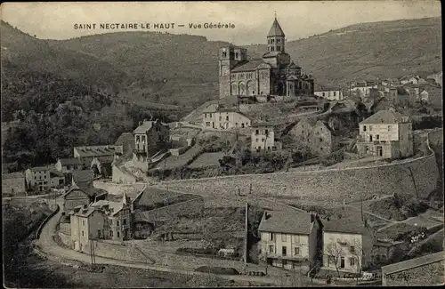 Ak Saint Nectaire le Haut Puy de Dôme, Vue Generale