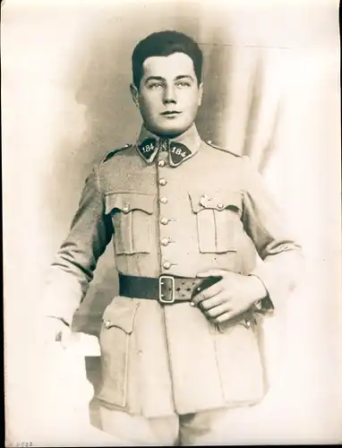 Foto Combalie, Henri, Toulouse, Portraitfotografie, Französischer Soldat