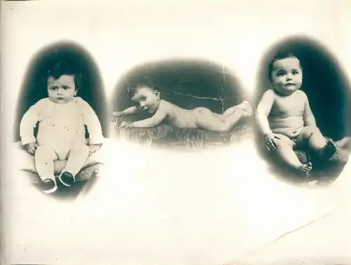 Foto Combalie, Henri, Toulouse, Portraitfotografie, drei Kleinkinder