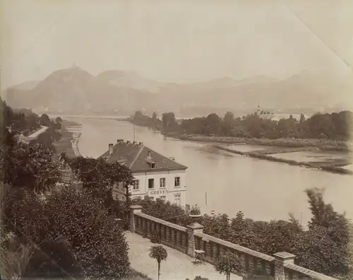 Foto Rolandseck Remagen am Rhein, Hotel C. Groyen, Rheinpartie