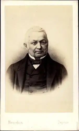 Carte de Visite Adolphe Thiers, President de la Republique Francaise