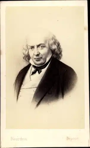 Carte de Visite Schriftsteller Pierre-Jean de Béranger