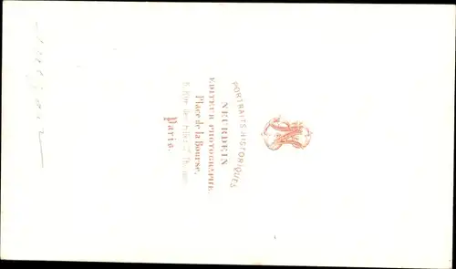 Carte de Visite Komponist Wolfgang Amadeus Mozart, Wiener Klassik