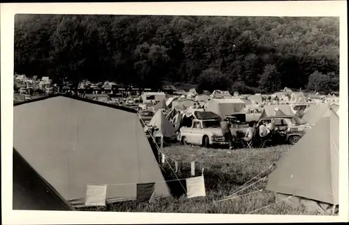 Foto Frohburg Sachsen, Frohburger Dreieck Rennen, Zeltplatz