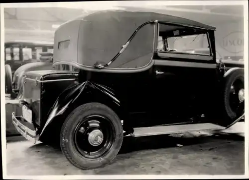 Mini Foto Automobil, Limousine, in der Werkstatt, Kennzeichen IA 65974, Lincoln