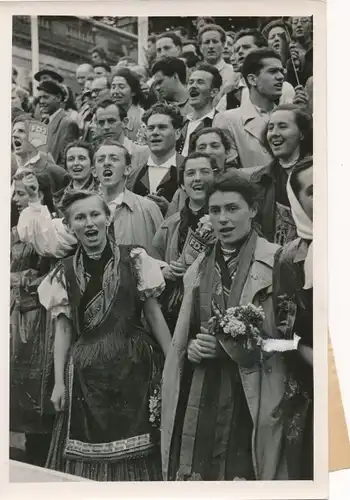 Foto Max Schirner Berlin, FDJ Deutschlandtreffen am Pfingstsonntag