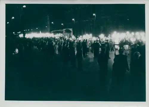 Foto Schirner Berlin, FDJ Friedenstag, Abendkundgebung im Berliner Lustgarten