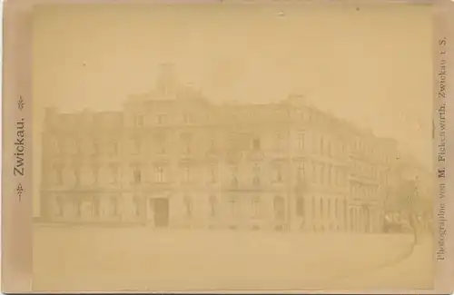 Foto Zwickau in Sachsen, Straßenpartie, Gebäude