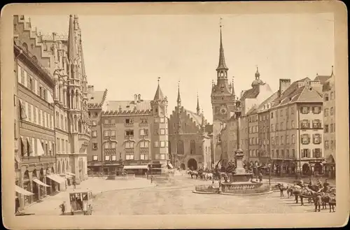 Foto München Bayern, Marienplatz