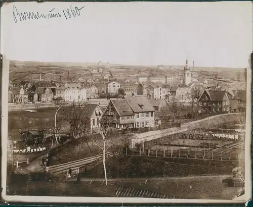 Foto Barmen Wuppertal, um 1870, Gesamtansicht