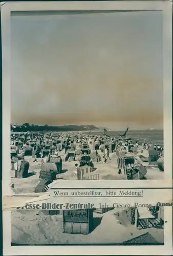 Foto Ostseebad Ahlbeck Heringsdorf auf Usedom, Strand