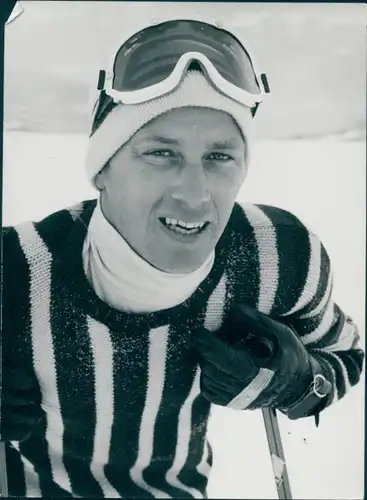 Foto Wintersport, Skirennläufer Franz Digruber