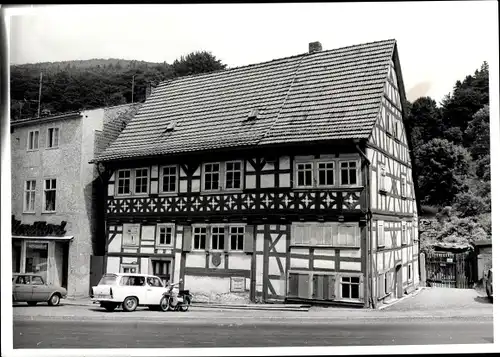 Foto Ruhla in Thüringen, Heimatmuseum, Trabant