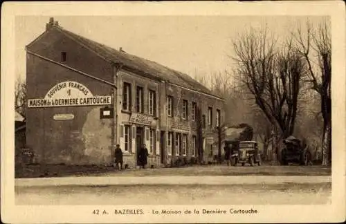 Ak Bazeilles Ardennes, La Maison de la Derniere Cartouche