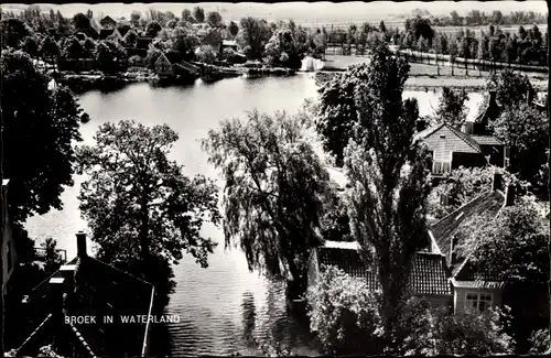 Ak Broek in Waterland Nordholland Niederlande, Panorama