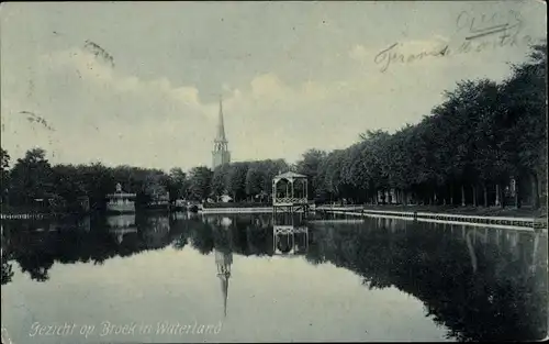 Ak Broek in Waterland Nordholland Niederlande, Gezicht