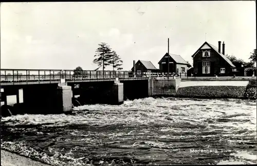 Ak Mariënberg Marienberg Overijssel Niederlande, Stuw, Schleuse