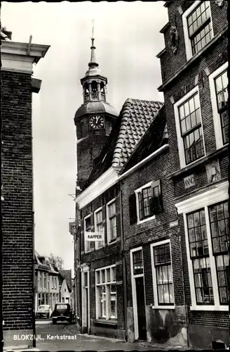 Ak Blokzijl Overijssel Niederlande, Kerkstraat