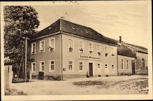 Ak Mergendorf Riesa an der Elbe Sachsen, Gasthof