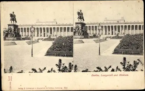 Stereo Ak Berlin Mitte, Lustgarten, Museum