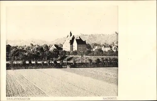 Ak Radebeul in Sachsen, Realgymnasium