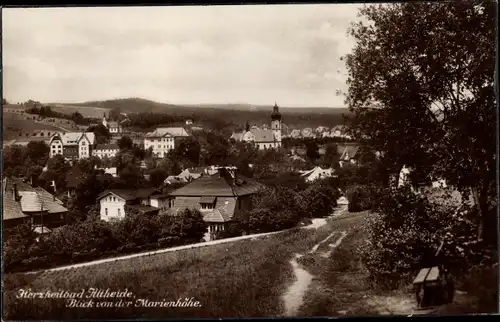 Ak Polanica Zdrój Bad Altheide Schlesien, Blick von der Marienhöhe