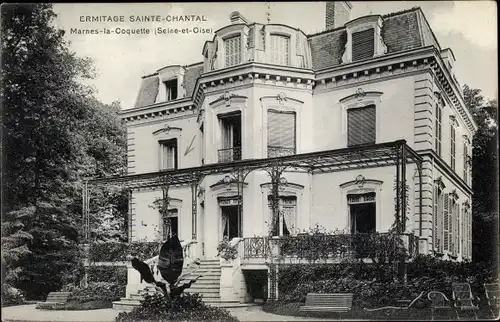 Ak Marnes la Coquette Hauts de Seine, Ermitage Sainte Chantal