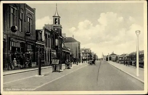 Ak Den Helder Nordholland Niederlande, Weststraat