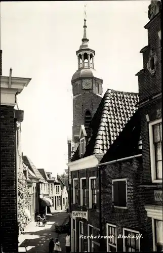 Ak Blokzijl Overijssel Niederlande, Kerkstraat