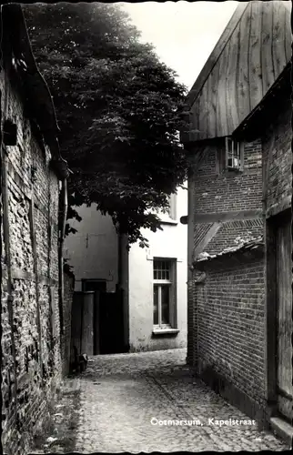 Ak Ootmarsum Twente Overijssel Niederlande, Kapelstraat