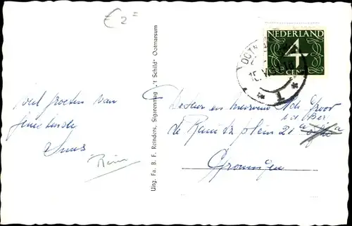 Ak Ootmarsum Twente Overijssel Niederlande, Kapelstraat