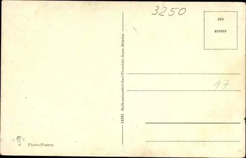 Lied Ak Hameln an der Weser Niedersachsen, Weserlied, Weser, Brücke