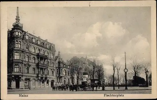 Ak Mainz am Rhein, Fischtorplatz