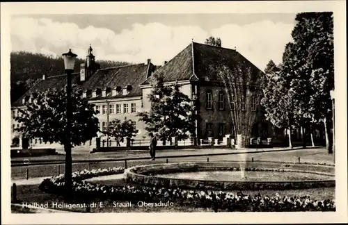 Ak Heilbad Heiligenstadt Eichsfeld Thüringen, Staatl. Oberschule