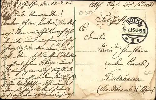 Ak Gotha in Thüringen, Arnoldi Platz, Schlosshof, Neumarkt, Wasserkunst