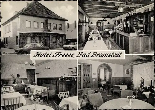 Ak Bad Bramstedt in Holstein, Hotel Freese, Innenansicht