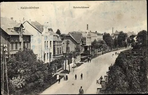 Ak Kaldenkirchen Nettetal am Niederrhein, Bahnhofstraße