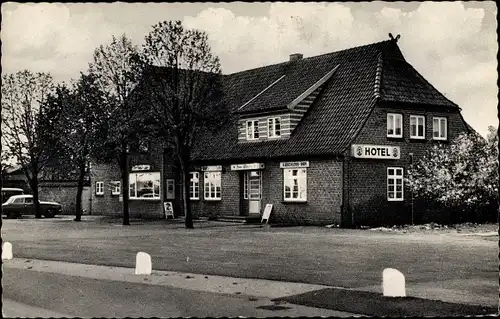 Ak Ahrenstedt Rendsburg in Schleswig Holstein, Hotel Zur Linde