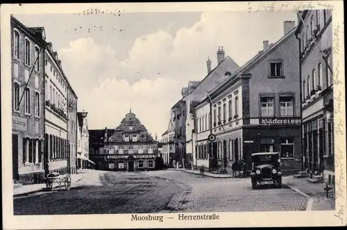 Ak Moosburg an der Isar, Herrenstraße, Bäckerei
